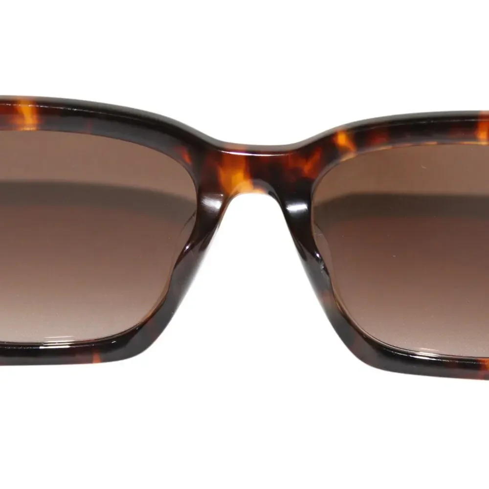 Miu Miu SMU 07Y 53mm Rectangular Sunglasses in Blond Havana